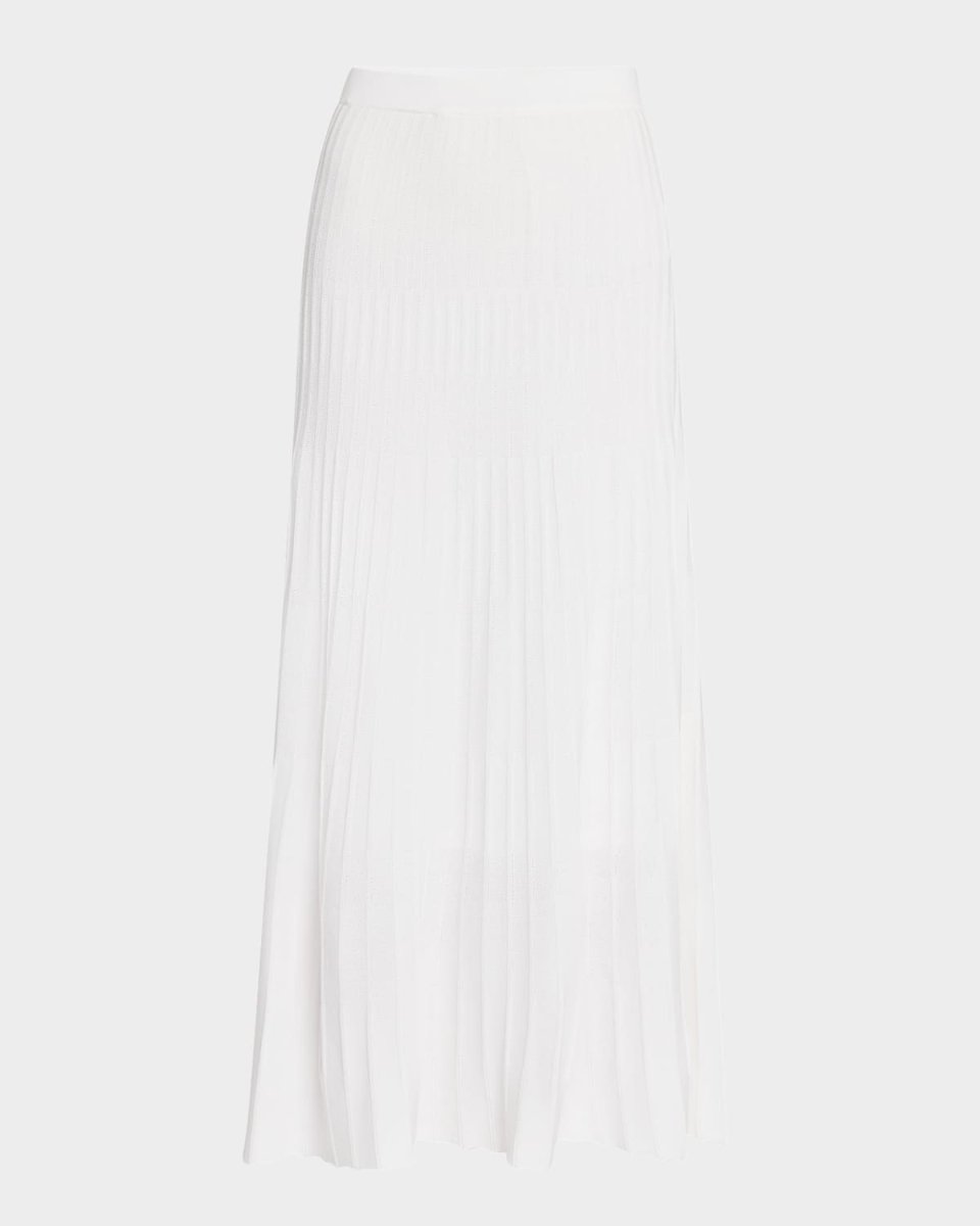 Heritage-Fit Ribbed Knit Midi Skirt